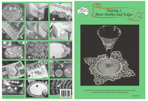 Tatting 2 More Doilies and Edges - PARC146R by Paragon