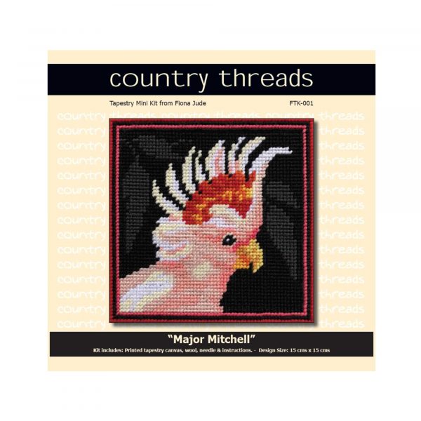 Major Mitchell Tapestry Mini Kit FTK-001 by Country Threads