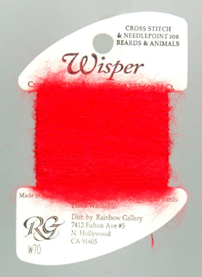Rainbow Gallery Wisper - Red W70