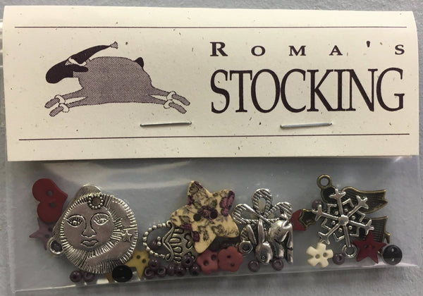 Roma's Stocking Embellishment Pack by Shepherd's Bush