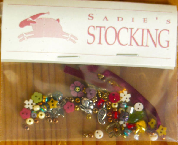 Sadie's Stocking Embellishment Pack by Shepherd's Bush