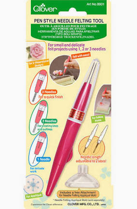 Clover Pen Style Needle Felting Tool - Art No. 8901
