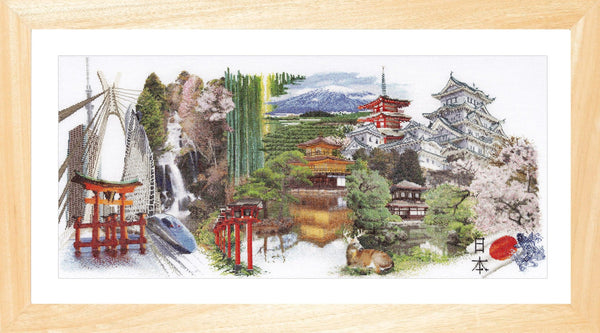 548 Japan Cross Stitch Kit by Thea Gouverneur