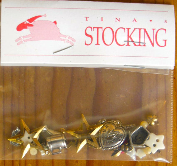 Tina's Stocking Embellishment Pack by Shepherd's Bush