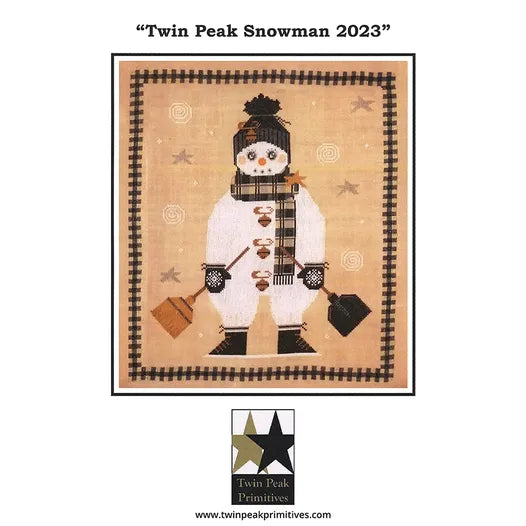 "Twin Peak Snowman 2023" by Twin Peak Primitives