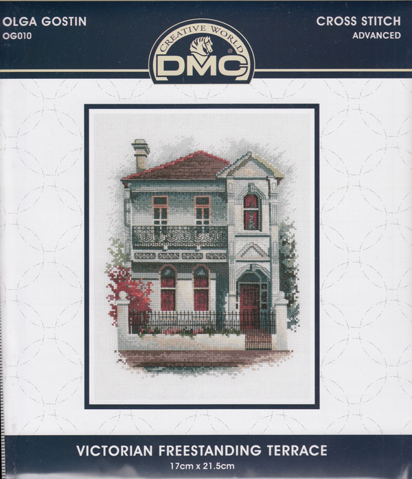 Victorian Freestanding Terrace Cross Stitch Kit OG010 by DMC