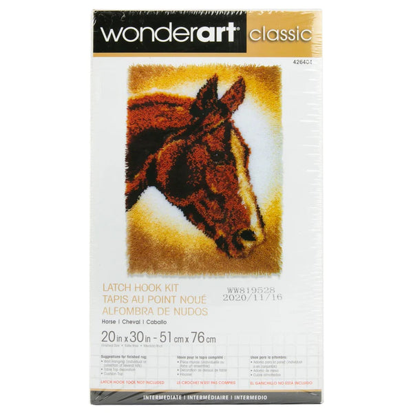 Horse Latch Hook Kit 426404 by Wonderart
