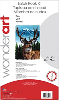 Deer by Wonderart Latch Hook Kit