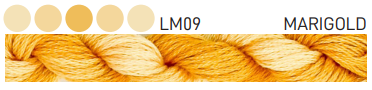 Cottage Garden Threads Stranded Marigold LM09