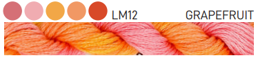 Cottage Garden Threads Stranded Grapefruit LM12