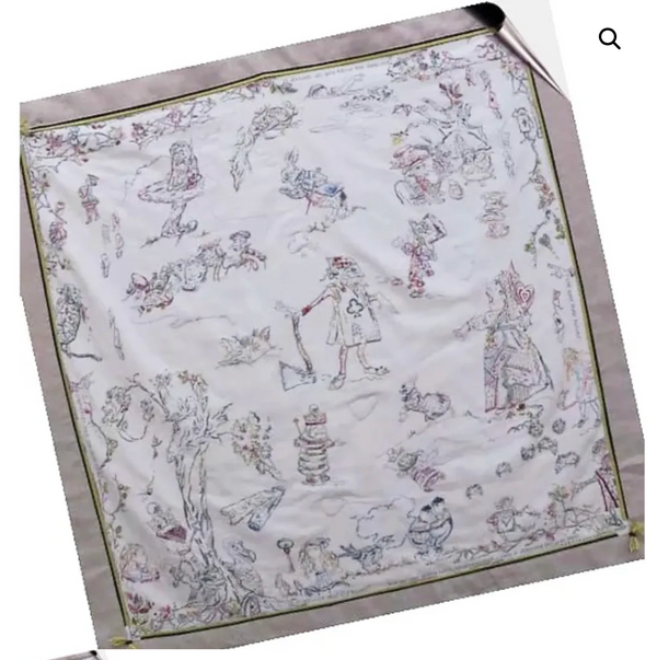 Alice in Wonderland Quilt Panel by Hare's Nest Stitchery