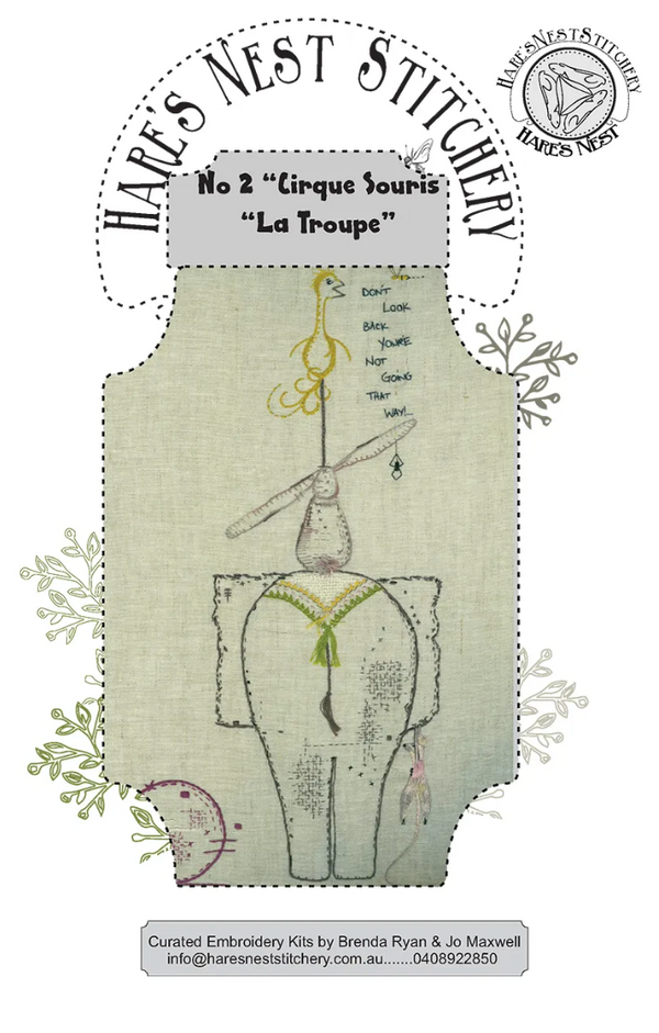 Cirque Souris La Troupe Kit No.2 by Hares Nest Stitcher