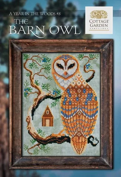 A Year in the Woods #8 - The Barn Owl (CGS 1089) by Cottage Garden Samplings