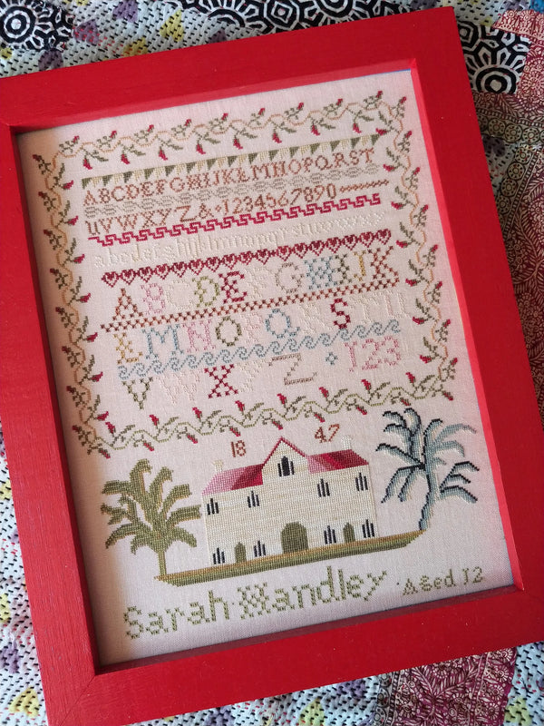 Sarah Handley 1847 by Mojo Stitches
