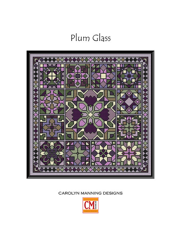 Plum Glass by Carolyn Manning