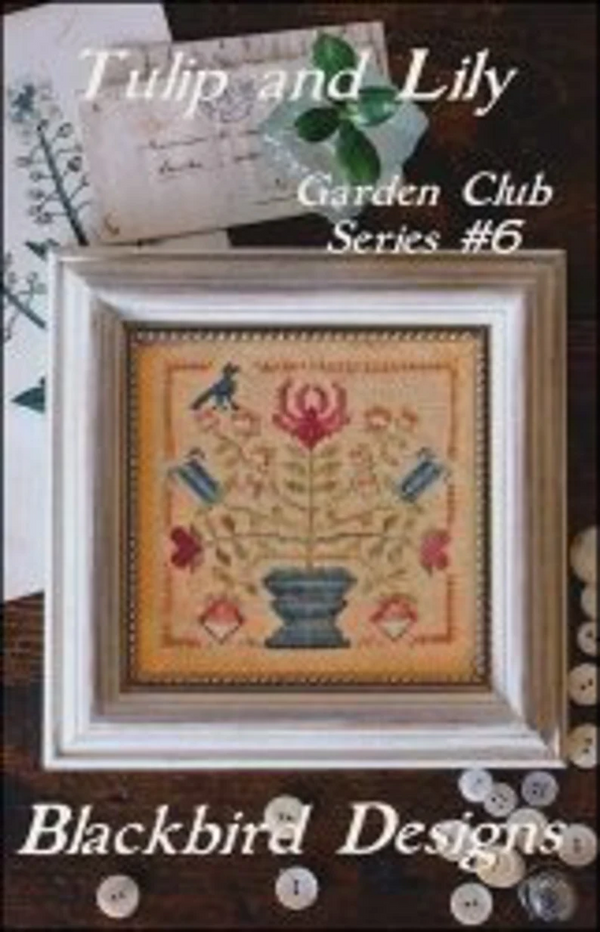 Garden Club Series #6 - Tulip and Lily by Blackbird Designs