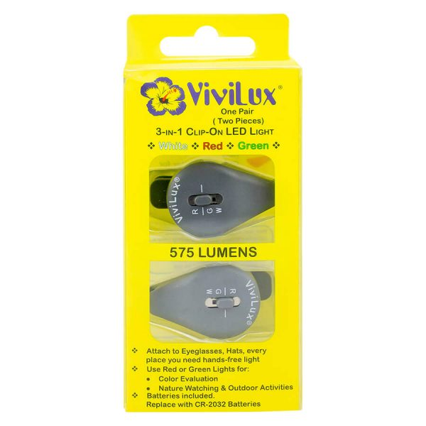 ViviLux - 3 in 1 Clip-on LED Light