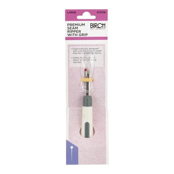 Premium Seam Ripper with Grip Large by Birch 012106
