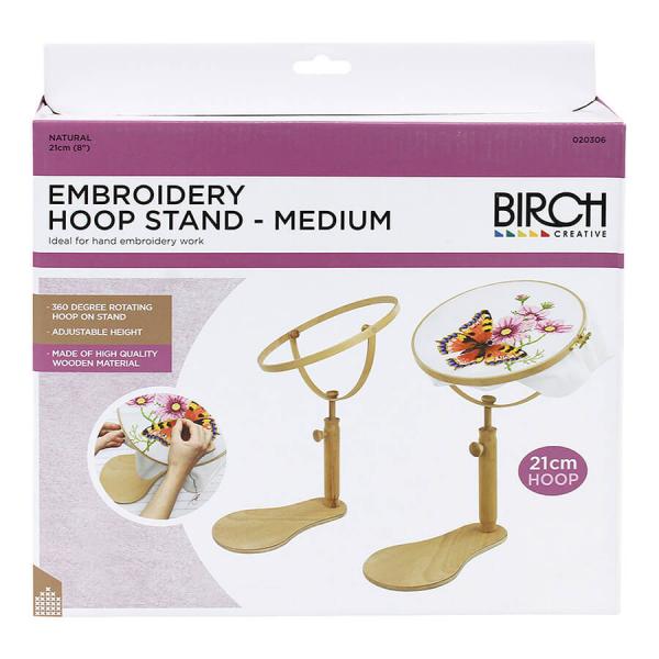 Embroidery Hoop Stand - Medium 21cm 020306 by Birch