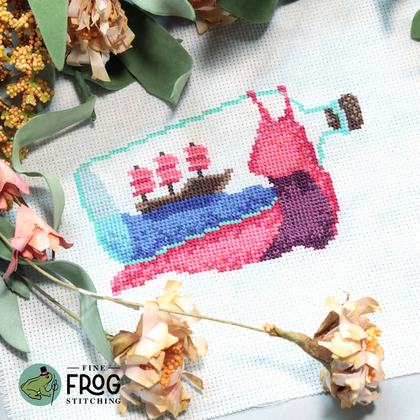 Hoist the Snails by Fine Frog Stitching