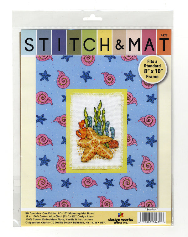 Starfish Stitch & Mat Kit by Design Works 4477