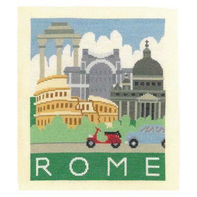Rome Cityscapes Cross Stitch Kit by My Cross Stitch DJCS04