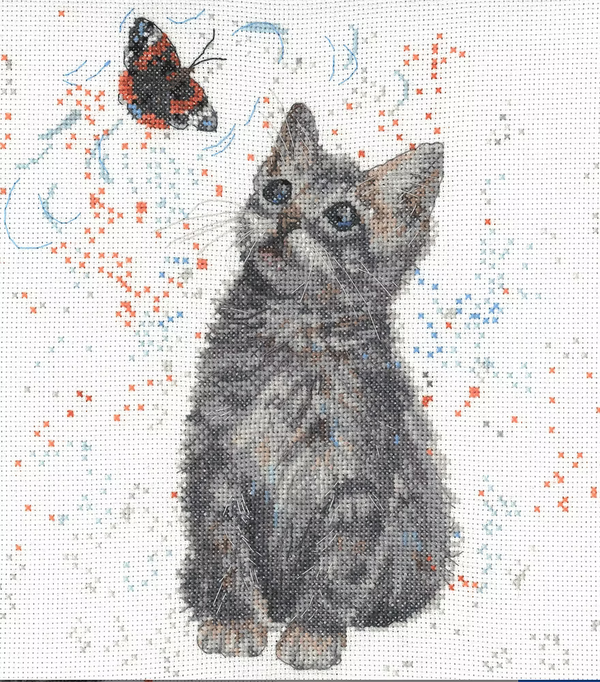 Dusty - Bree Merryn Fine Art Cross Stitch Kit by My Cross Stitch BMCS18