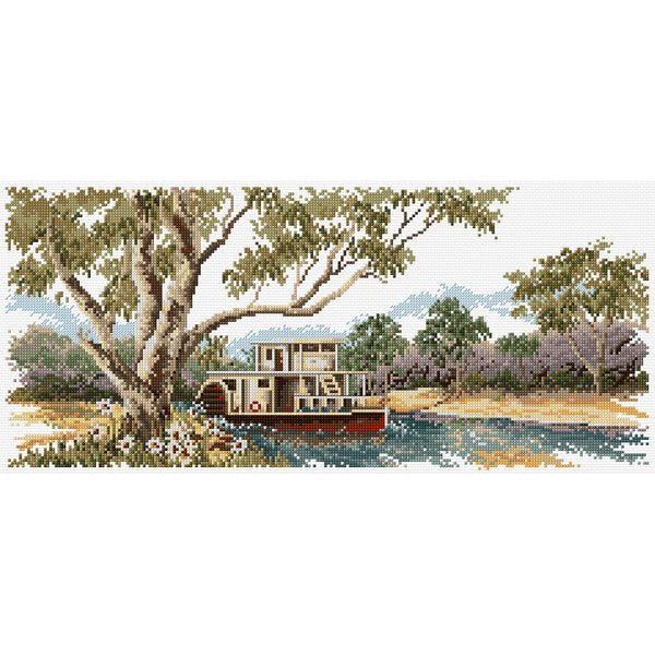 River Boat FJ-1004 by Country Threads