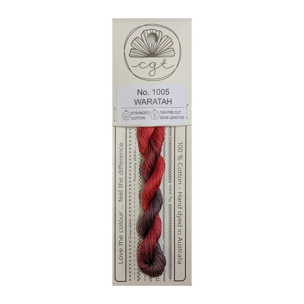 Cottage Garden Threads Stranded Waratah 1005