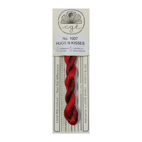 Cottage Garden Threads Stranded Hugs N Kisses 1007