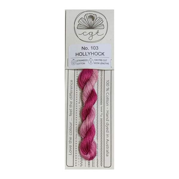 Cottage Garden Threads Stranded Hollyhock 103