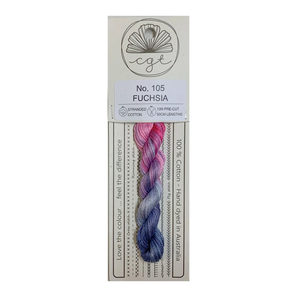 Cottage Garden Threads Stranded Fuchsia 105