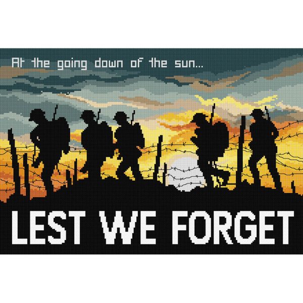 Soldiers at Sunset FJP-1088 by Country Threads
