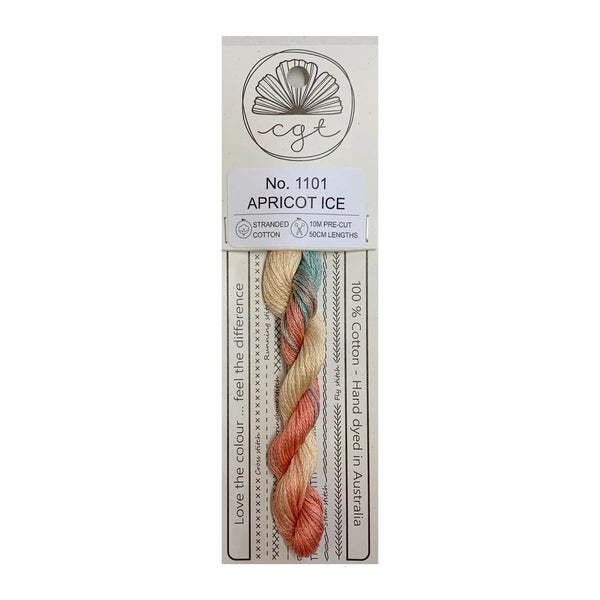 Cottage Garden Threads Stranded Apricot Ice 1101