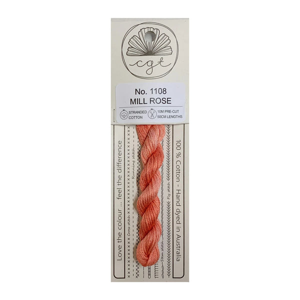 Cottage Garden Threads Stranded Mill Rose 1108