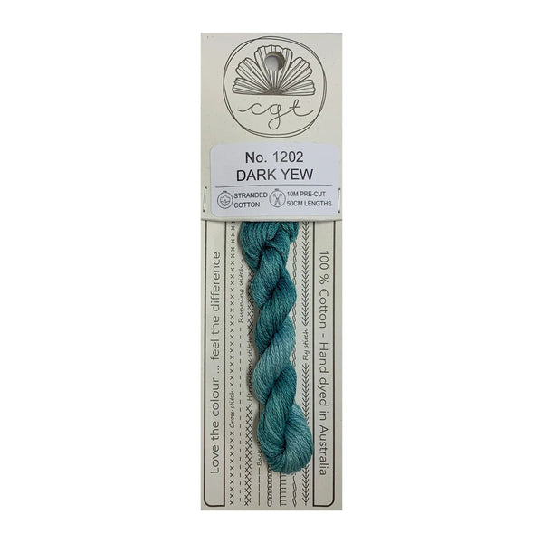 Cottage Garden Threads Stranded Dark Yew 1202