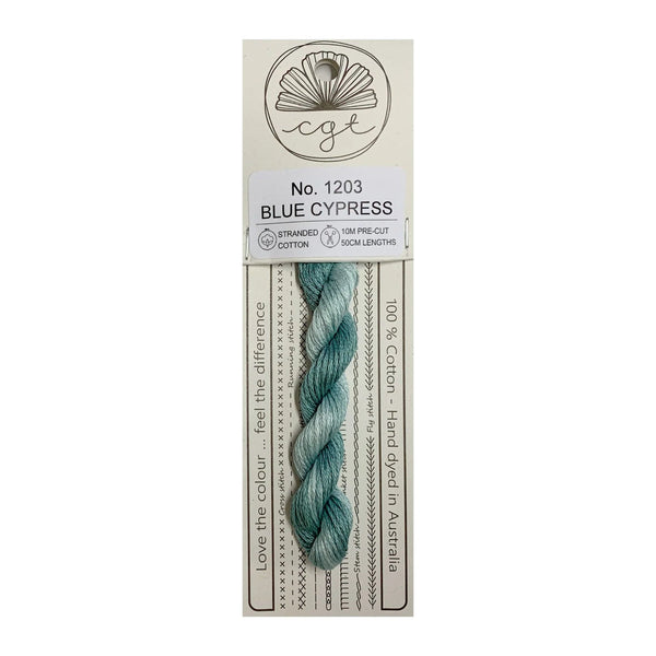 Cottage Garden Threads Stranded Blue Cypress 1203