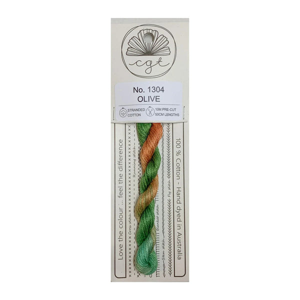 Cottage Garden Threads Stranded Olive 1304
