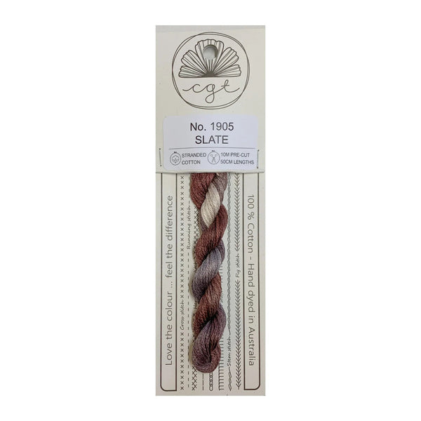 Cottage Garden Threads Stranded Slate 1905