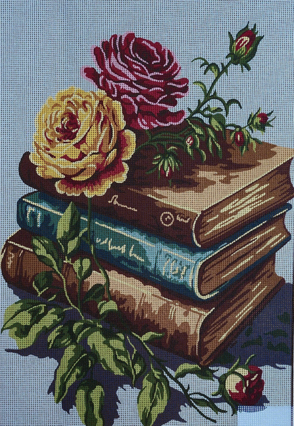 Books Tapestry Canvas by Gobelin L 14.884