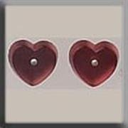 Mill Hill - Glass Treasures - 12241 Petite Flat Heat Matte Rose