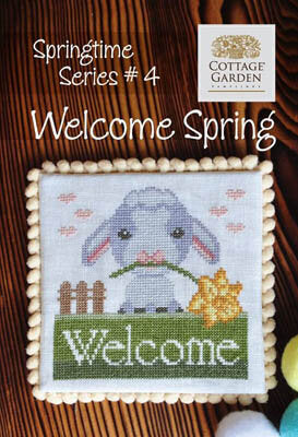 Springtime Series #4 - Welcome Spring (CGS 1057) by Cottage Garden Samplings