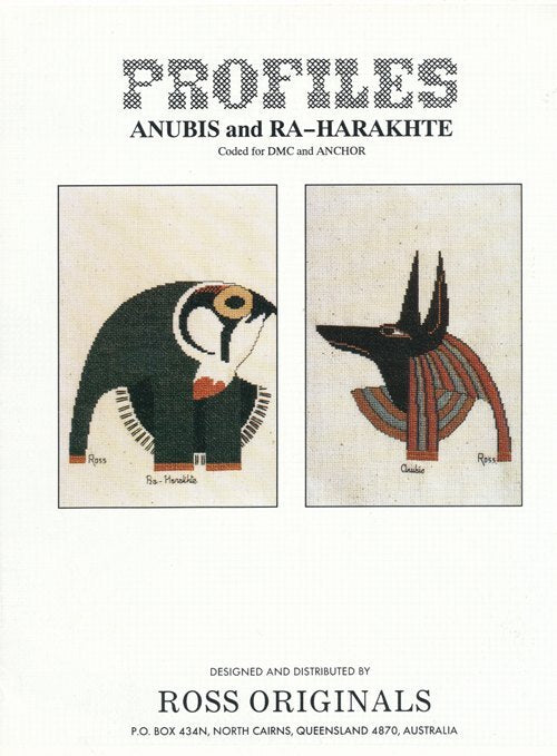 Profiles - Anubis and Ra-Harakhte by Graeme Ross