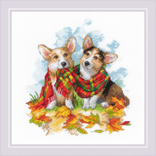 Ready for Autumn Cross Stitch Kit by Riolis 2002