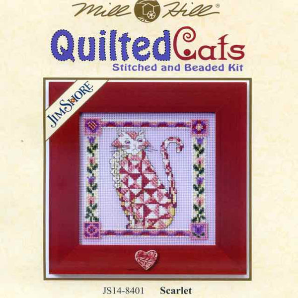 Scarlet -  Beaded Cross Stitch Kit by Jim Shore for Mill Hill  (JS14-8401)