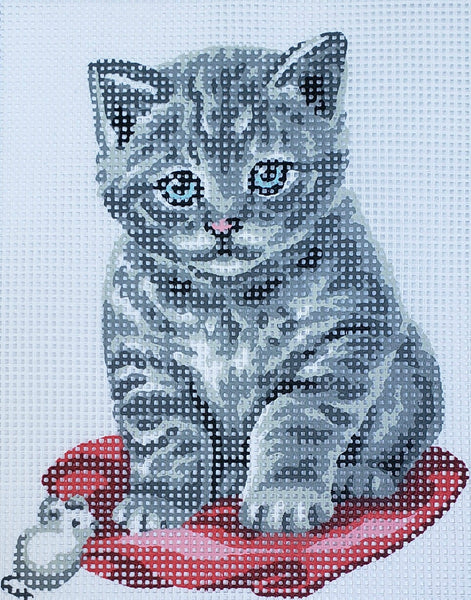 Cat with Mouse Tapestry Canvas by Gobelin L 43.200