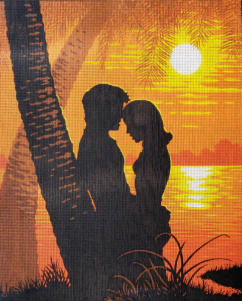 Love D 171 - Tapestry Canvas by Diamant