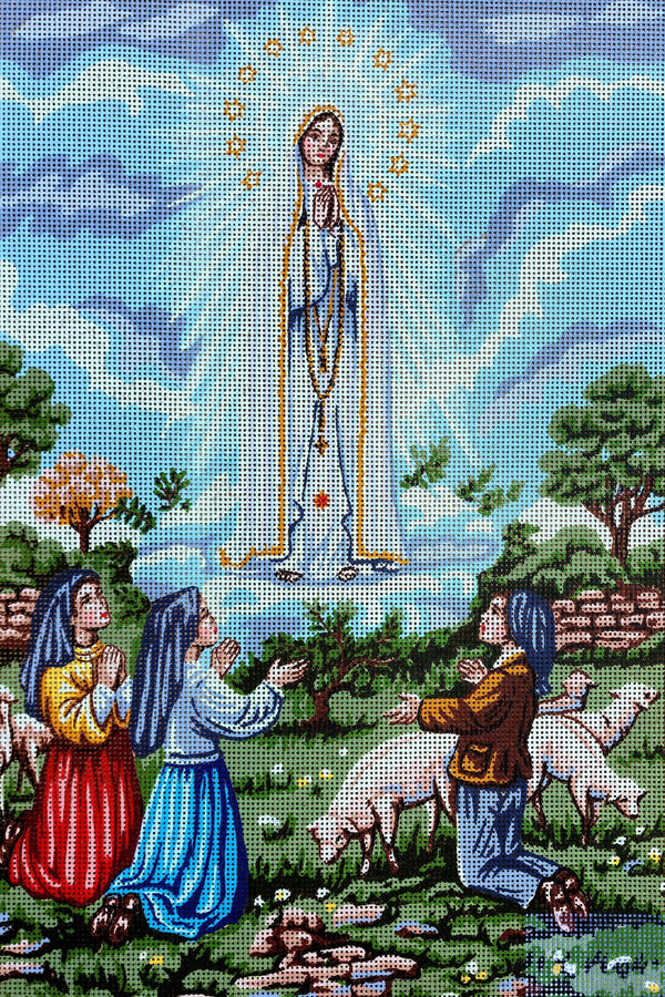 Our Lady of Fatima 14.801 - Tapestry Canvas