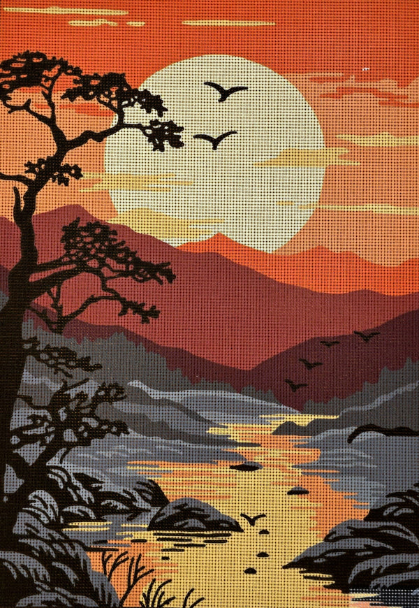 Sunset Tapestry Canvas by Gobelin L 14.887