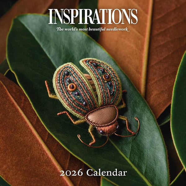 Inspirations 2026 Calendar - The World's Most Beautiful Needlework